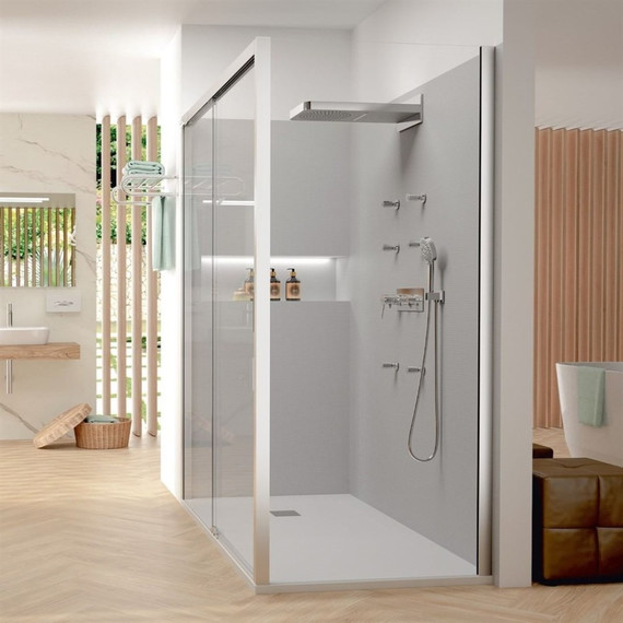 Поддон Sanitana Rocks 120x80 см, белый - фото 4