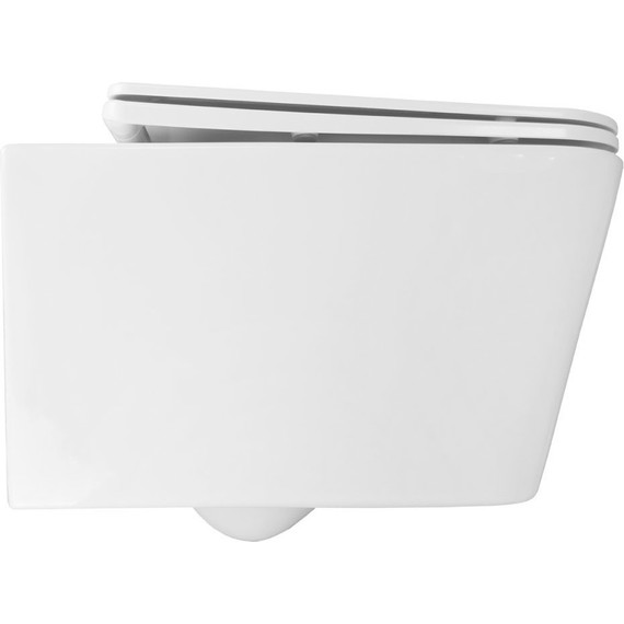 Унитаз подвесной безободковый Loranto Talas 87268 с крышкой микролифт - фото, картинка 6 Унитаз подвесной безободковый Loranto Talas 87268 с крышкой микролифт - фото 6