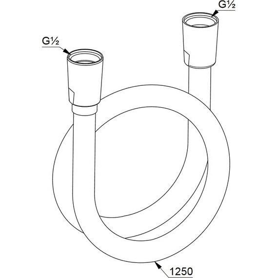 Душевая система для душа с термостатом Kludi Nova Fonte 208313915, черный матовый - фото 6