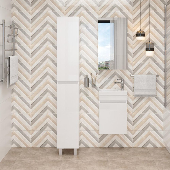 Пенал напольный Onika Милтон 30 см, универсальный, 403077 - фото 2