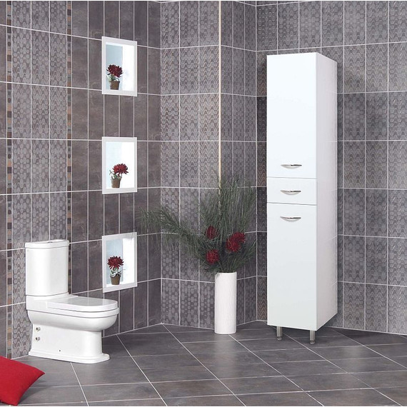 Пенал напольный Onika Модерн 40 см, универсальный, 404011 - фото 2