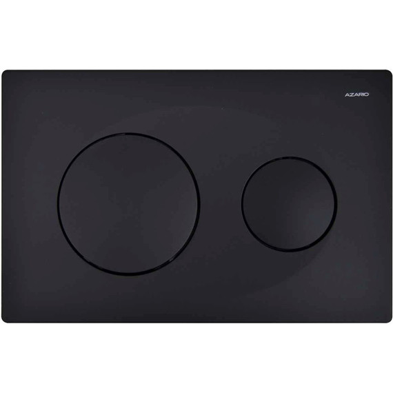 Инсталляция с подвесным безободковым унитазом Azario Teramo AZ-8010-1000+AZ-052-MB+AZ-8200-0013, черный матовый, Цвет производителя: чёрный матовый - фото 6