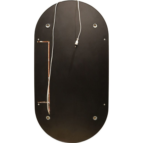 Зеркало-шкаф Azario Soho Black 50 см LED-00002612, черный - фото 9