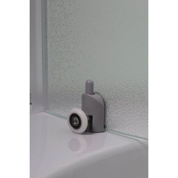 Душевая кабина Niagara Promo P120/80/40L/MT 120x80 см, с глубоким поддоном 40 см, профиль белый, стекло матовое (безсиликоновая сборка) - фото 10