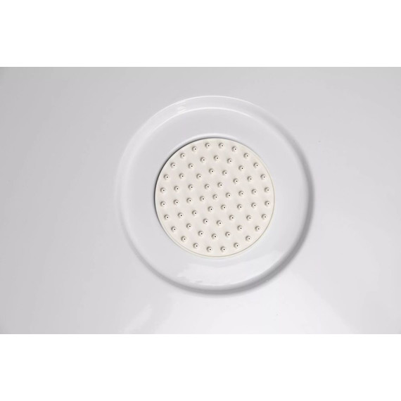 Душевая кабина Niagara Promo P120/80/40L/MT 120x80 см, с глубоким поддоном 40 см, профиль белый, стекло матовое (безсиликоновая сборка) - фото 9