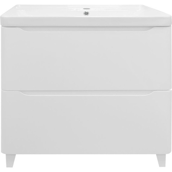 Тумба напольная с раковиной Azario Lotos 80/2 Н см CS00081987 - фото 