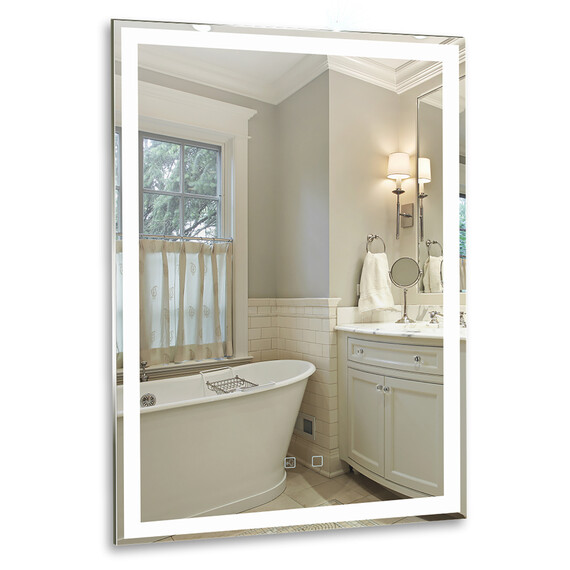 Зеркало Azario Рига-VOICE 60 см LED-00002614 - фото 