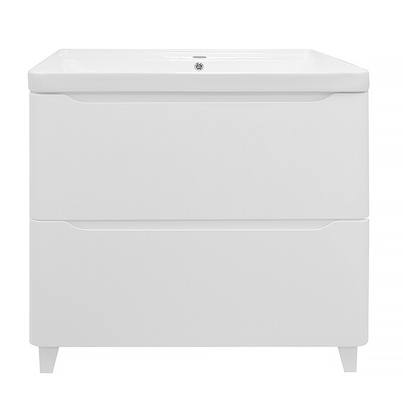 Тумба напольная с раковиной Azario Lotos 80/2 Н см CS00081987 - фото 