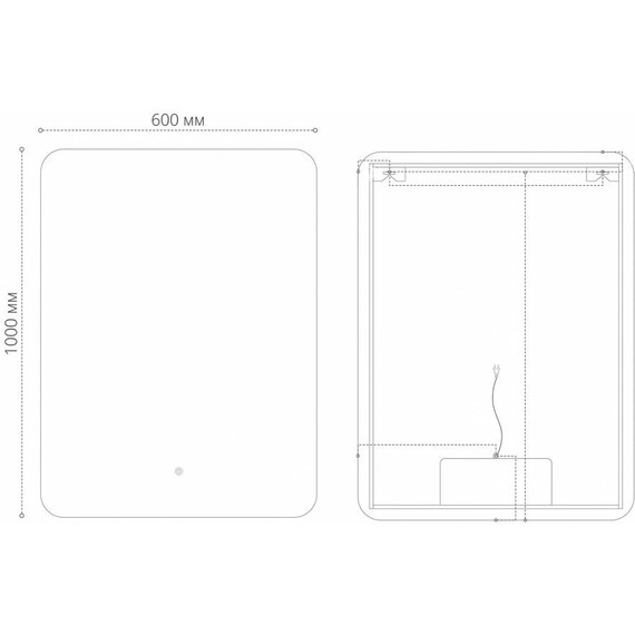 Зеркало Grossman Elegans-промо 60 см 17601001 - фото 3