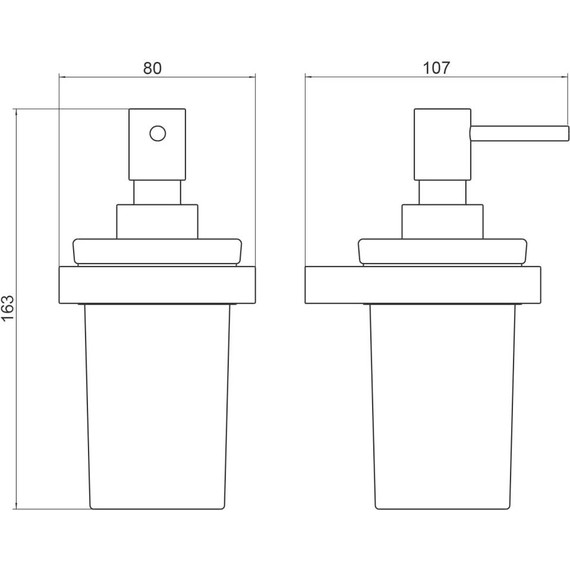Дозатор для жидкого мыла Timo Petruma 15239/00 - фото 3