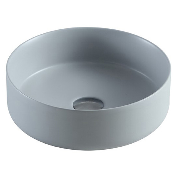 Раковина-чаша Azario 34 см AZ-3134-MFG SP, светло-серый матовый - фото 