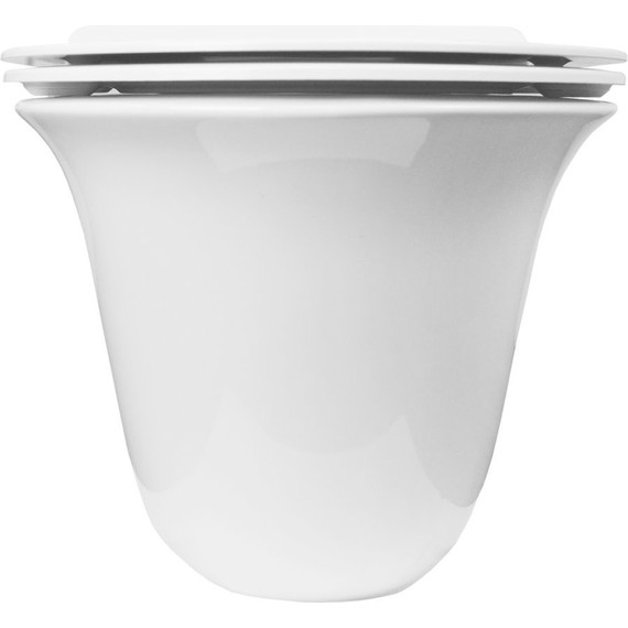 Унитаз подвесной безободковый Azario Felice AZ-0051 с крышкой микролифт - фото 5