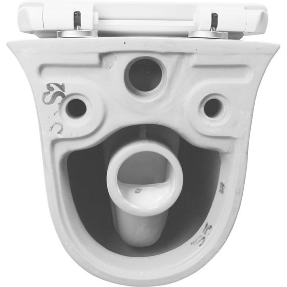 Унитаз подвесной безободковый Azario Felice AZ-0051 с крышкой микролифт - фото 6