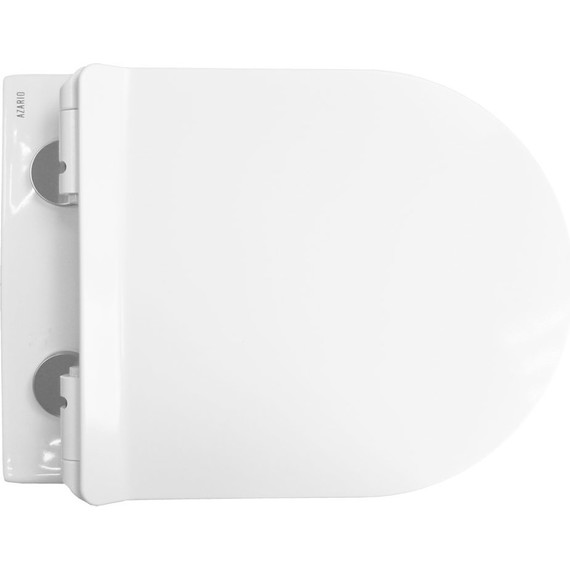 Унитаз подвесной безободковый Azario Felice AZ-0051 с крышкой микролифт - фото 7