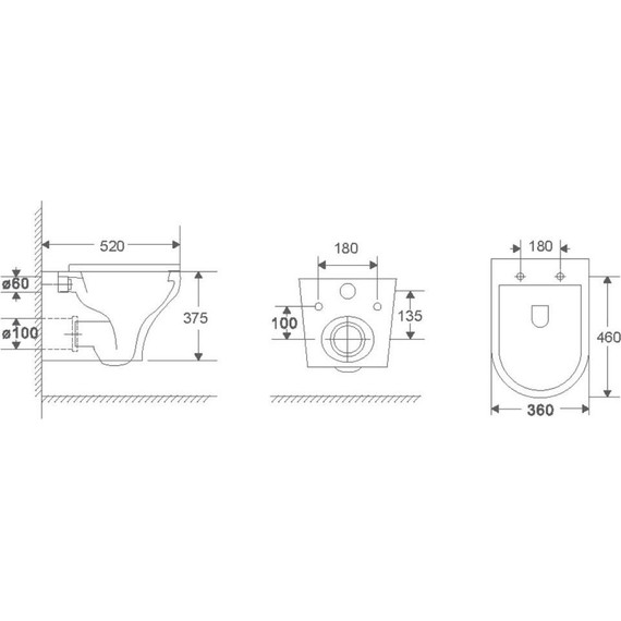 Унитаз подвесной безободковый Azario Porta AZ-0064 с крышкой микролифт - фото 10