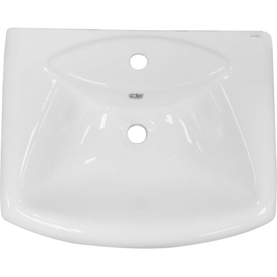 Раковина с пьедесталом Azario Elana 48 см AZ-334P - фото, картинка 3 Раковина с пьедесталом Azario Elana 48 см AZ-334P - фото 3