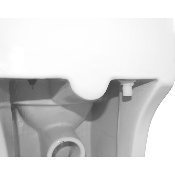 Унитаз-моноблок безободковый Azario Sente AZ-8614 с крышкой микролифт - фото 12