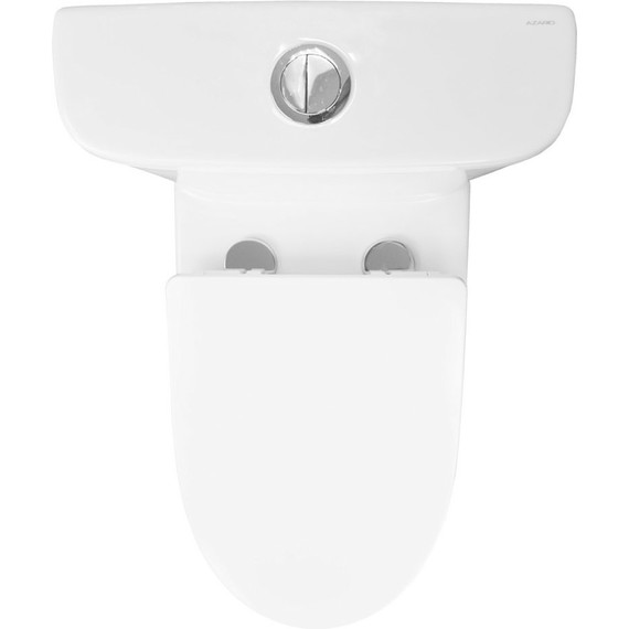Унитаз-моноблок безободковый Azario Sente AZ-8614 с крышкой микролифт - фото 13