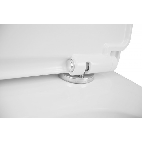 Унитаз-моноблок безободковый Azario Sente AZ-8614 с крышкой микролифт - фото 8