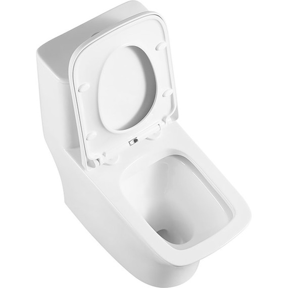 Унитаз-моноблок безободковый Azario Teano AZ-8621 с крышкой микролифт - фото, картинка 3 Унитаз-моноблок безободковый Azario Teano AZ-8621 с крышкой микролифт - фото 3