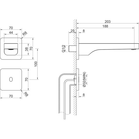 Смеситель для раковины сенсорный Timo Torne 4373/00SM - фото 2