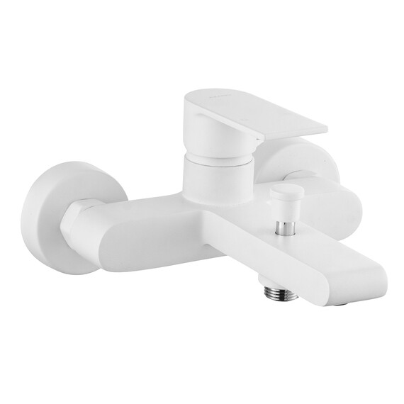 Смеситель для ванны Azario Delano AZ-158405126, белый, Цвет производителя: белый - фото 