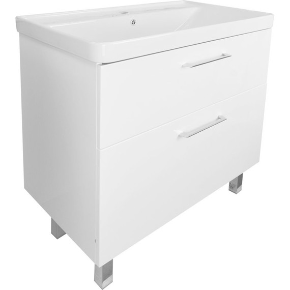 Тумба напольная с раковиной Azario Ника 80 Н см CS00082789 - фото 