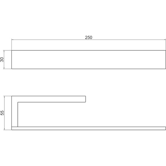Полотенцедержатель Timo Petruma 15250/03, черный - фото 2