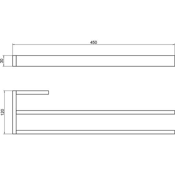 Полотенцедержатель Timo Petruma 15252/03, черный - фото 2