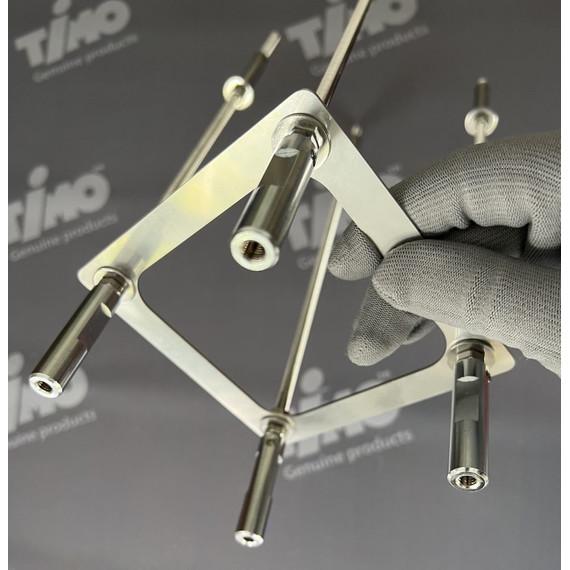 Душевая система для ванны Timo Selene SX-2039/17SM, золото матовое - фото 9