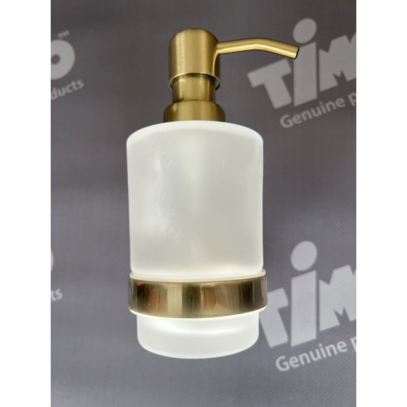 Дозатор для жидкого мыла Timo Saona 13039/17, золото матовое - фото 3