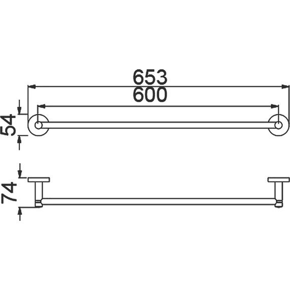 Полотенцедержатель Timo Saona 13056/00 - фото 2