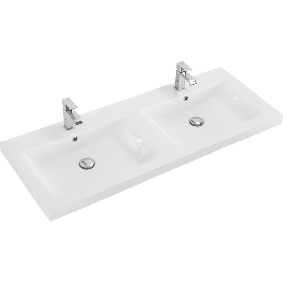 Тумба подвесная с раковиной Cezares ECO-1200-4C-SO-2-GR-P 120 см, Grafito - фото 15