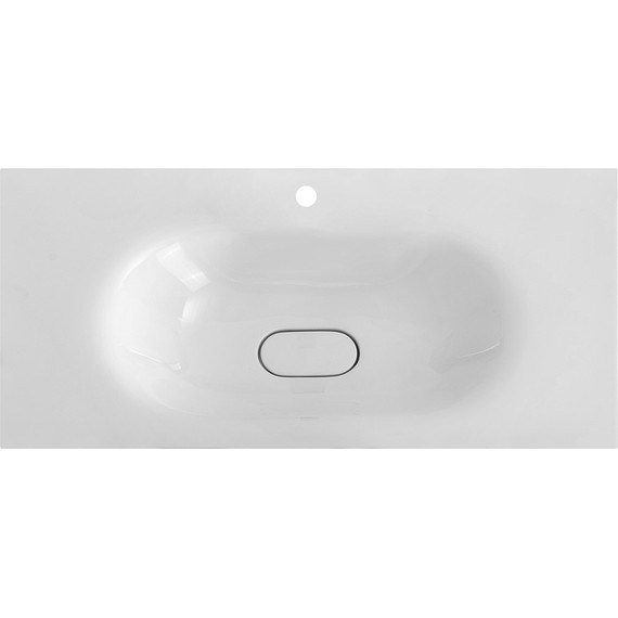 Тумба подвесная с раковиной Cezares ECO-1200-2C-SO-BL 120 см, Bianco Lucido - фото 11