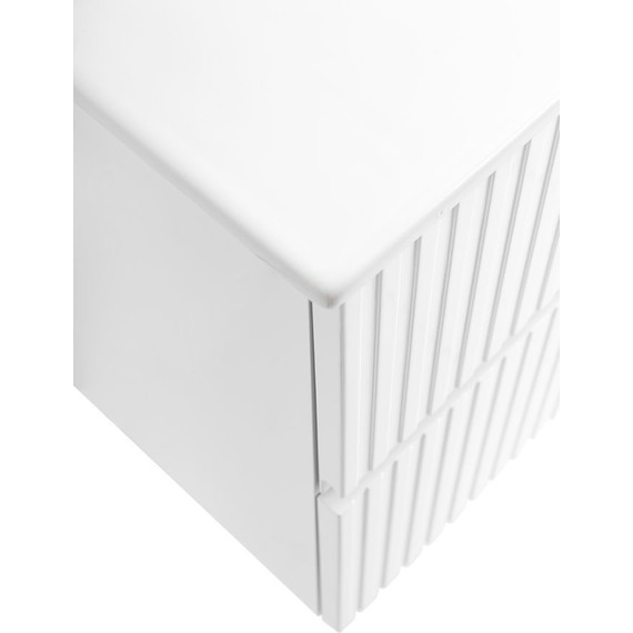 Тумба подвесная с раковиной Cezares DUET-1000-2C-SO-BL 100 см, Bianco Lucido - фото 10