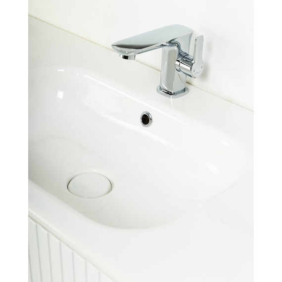 Тумба подвесная с раковиной Cezares DUET-1200-2C-SO-BO 120 см, Bianco Opaco - фото 11