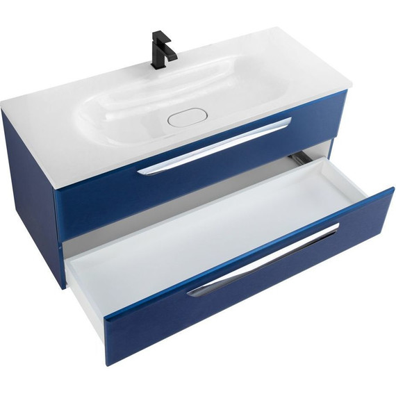 Тумба подвесная с раковиной Cezares ECO-1200-2C-SO-SPF-P 120 см, Sapfiro - фото 15