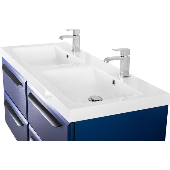 Тумба подвесная с раковиной Cezares ECO-1200-4C-SO-2-SPF-P 120 см, Sapfiro - фото 2