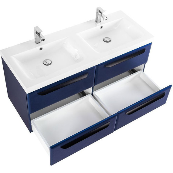 Тумба подвесная с раковиной Cezares ECO-1200-4C-SO-2-SPF-P 120 см, Sapfiro - фото 5