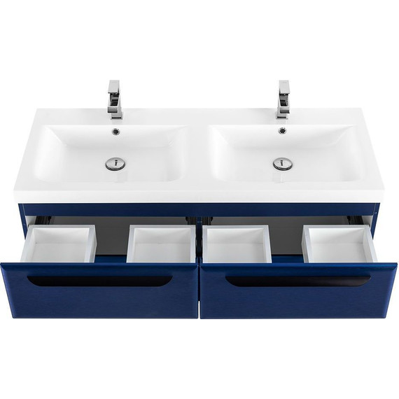 Тумба подвесная с раковиной Cezares ECO-1200-4C-SO-2-SPF-P 120 см, Sapfiro - фото 7