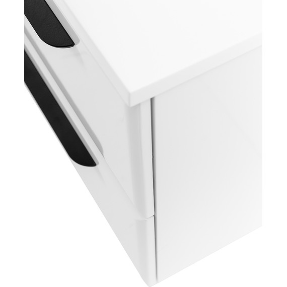 Тумба подвесная с раковиной Cezares ECO-750-2C-SO-BL 75 см, Bianco Lucido - фото 8