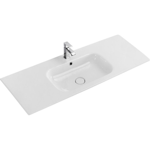 Тумба подвесная с раковиной Cezares ECO-CER-1200-2C-SO-SPF-P 120 см, Sapfiro - фото 17