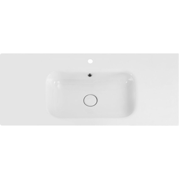 Тумба подвесная с раковиной Cezares ECO-CER-800-2C-SO-BO 80 см, Bianco Opaco - фото 11