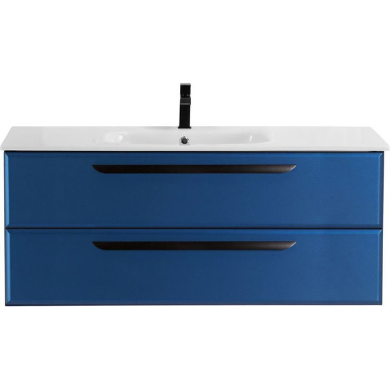 Тумба подвесная с раковиной Cezares ECO-CER-1200-2C-SO-SPF-P 120 см, Sapfiro - фото 10