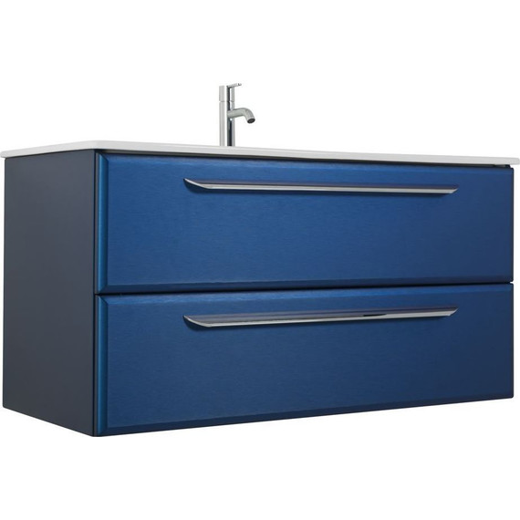 Тумба подвесная с раковиной Cezares ECO-CER-800-2C-SO-SPF-P 80 см, Sapfiro - фото 8