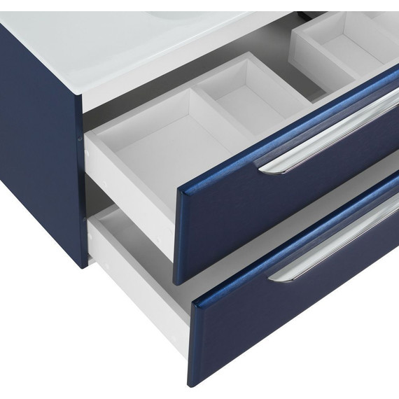 Тумба подвесная с раковиной Cezares ECO-CER-800-2C-SO-SPF-P 80 см, Sapfiro - фото 10