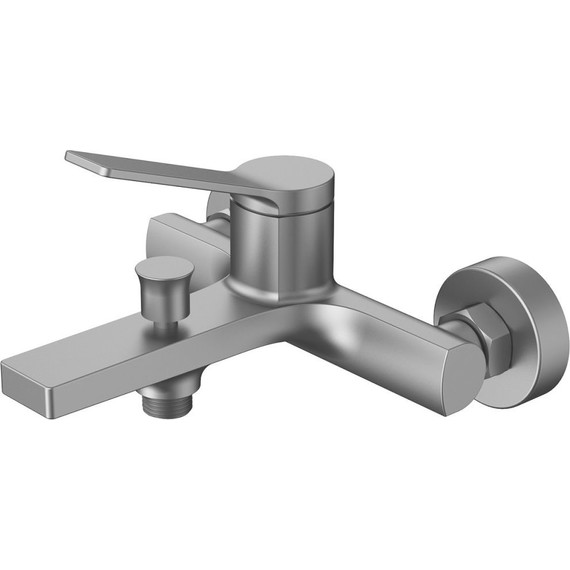 Смеситель для ванны Azario Vise AZ-VSA238330AJ, графит, Цвет производителя: оружейная сталь - фото 2