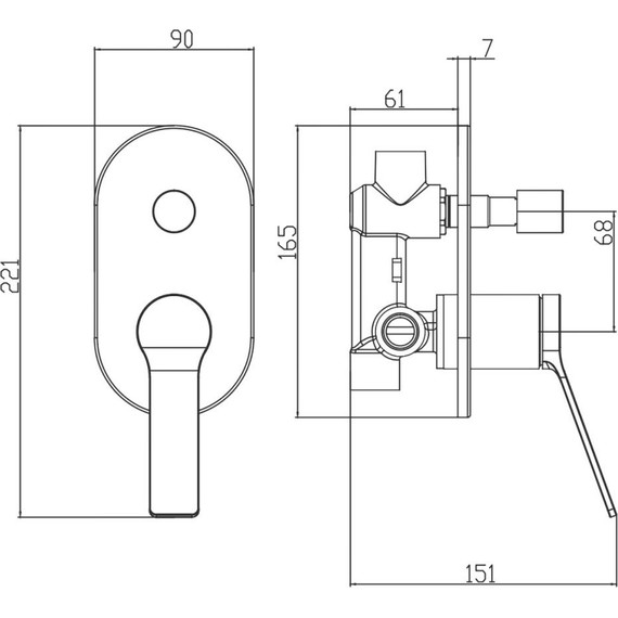 Душевая система для душа Azario Vise AZ-VSA248330C+82KC - фото 5