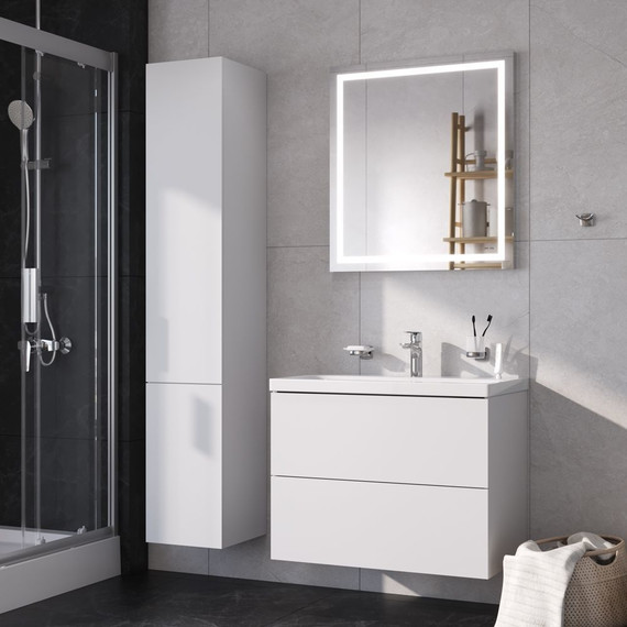 Комплект мебели Am.Pm Gem 75 см BK90GA - фото 4