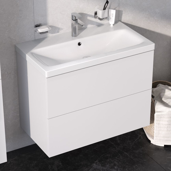 Комплект мебели Am.Pm Gem 75 см BK90GA - фото 5